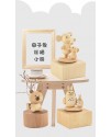 木制 動物款 旋轉音樂盒 MUSIC BOX (單個)